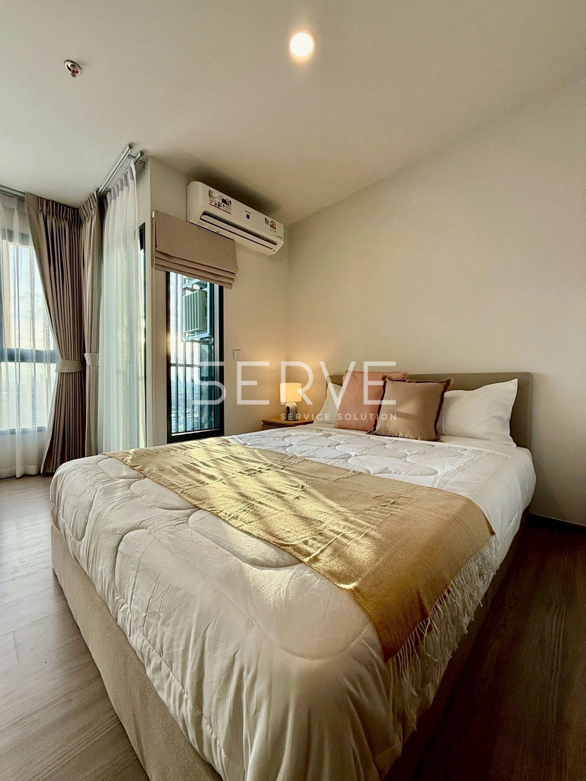 For RentCondoKhlongtoei, Kluaynamthai : 🔥20K🔥- 1 Bed 34 sq.m. Nice Room Good Location Shuttle bus to BTS Phra khanong 700 m. at Aspire Sukhumvit Rama 4 Condo  / For Rent