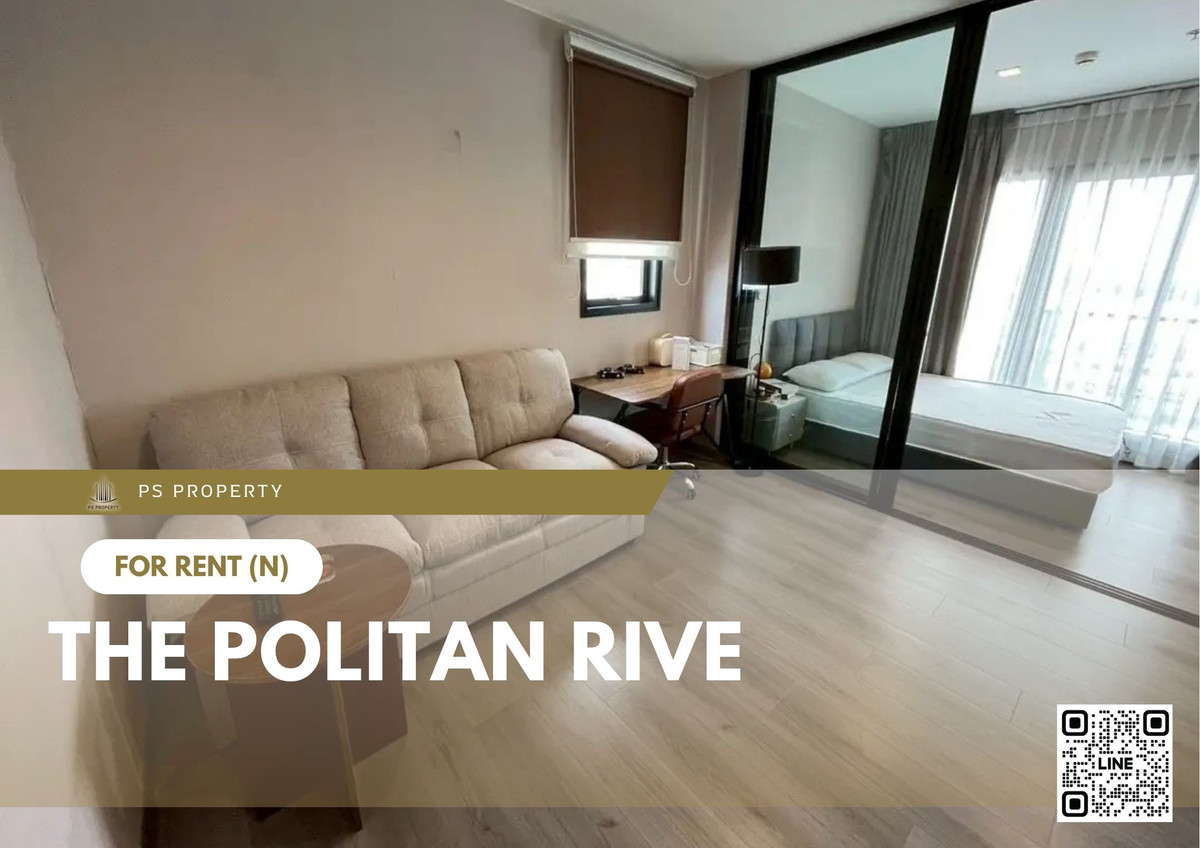 For RentCondoRattanathibet, Sanambinna : For rent ✨ The Politan Rive ✨ Fully furnished and equipped, near Central Rattanathibet
