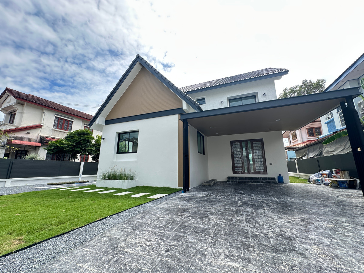 For SaleHouseNonthaburi, Bang Yai, Bangbuathong : Newly renovated house Mini-mall style, ready to move in at 