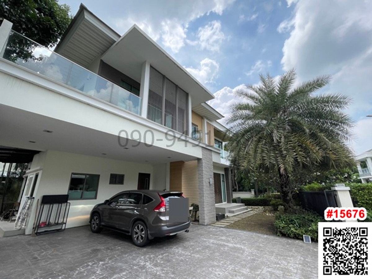 For rent, 2-story detached house, Perfect Masterpiece Century Rattanathibet, corner house, near MRT Sai Ma Station. Loading...