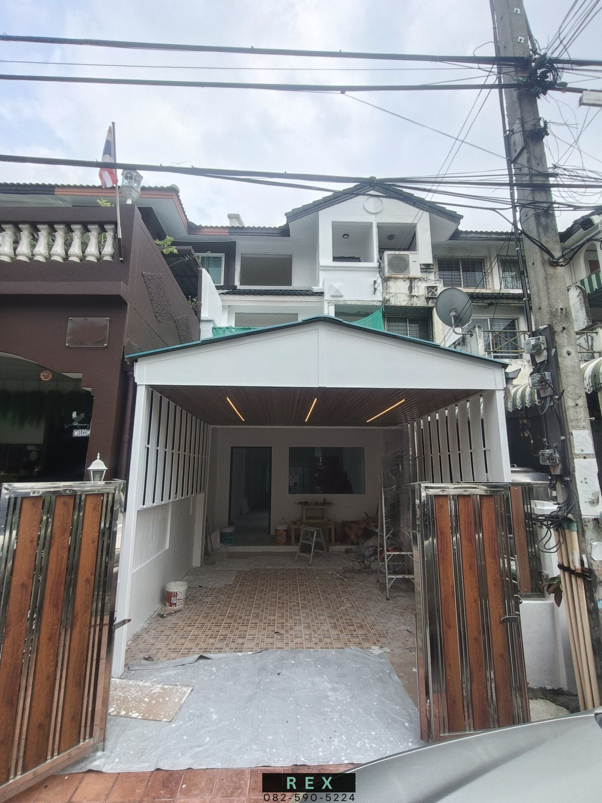 For SaleTownhomeKaset Nawamin,Ladplakao : Townhouse for sale, Sukonthasawat Nakniwat, newly renovated, near The Crystal Ekamai-Ramindra (The Crystal Ekamai-Ramindra).