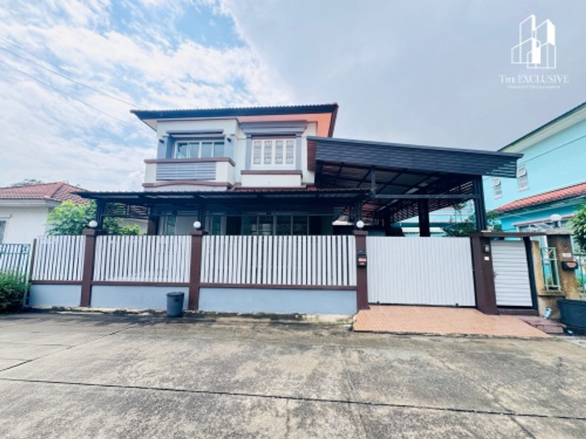 For SaleHouseNonthaburi, Bang Yai, Bangbuathong : Newly renovated detached house for sale, Chaiyaphruek Village, Wat Lat Pla Duk, next to the main road, near Central Westgate.