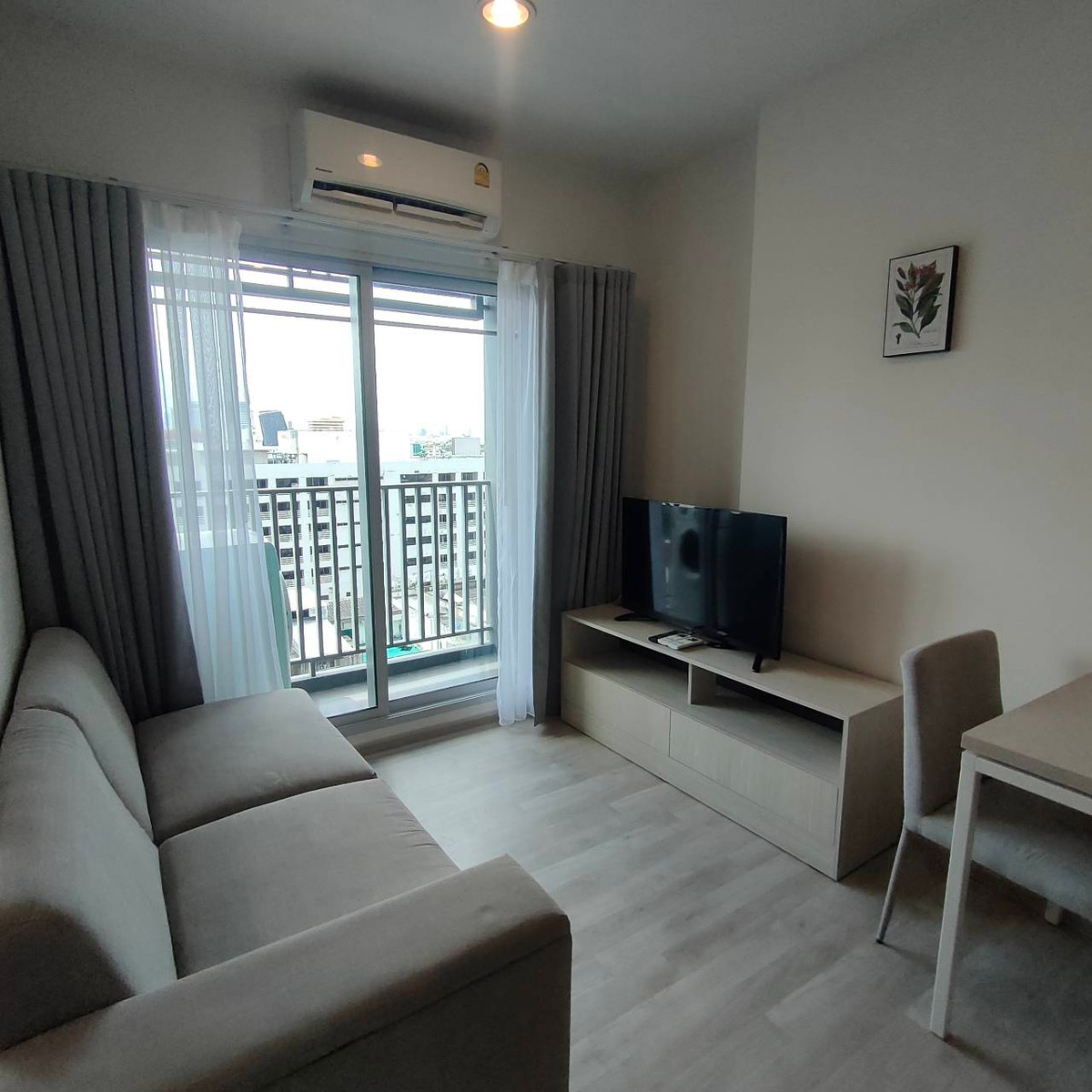 🌊There is a washing machine💛❤️(For Rent)Niche MONO Ramkhamhaeng🚊0M.MRT Hua Mak Loading...