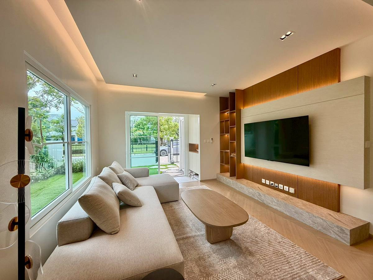 𝐅𝐨𝐫 𝐑𝐞𝐧𝐭: 𝐒𝐢𝐧𝐠𝐥𝐞 𝐇𝐨𝐮𝐬𝐞 𝐕𝐢𝐥𝐥𝐚𝐠𝐠𝐢𝐨𝟑 𝐒𝐫𝐢𝐧𝐚𝐤𝐚𝐫𝐢𝐧–𝐁𝐚𝐧𝐠𝐧𝐚 Beautiful garden-view ideal for family near Mega Bangna. Loading...