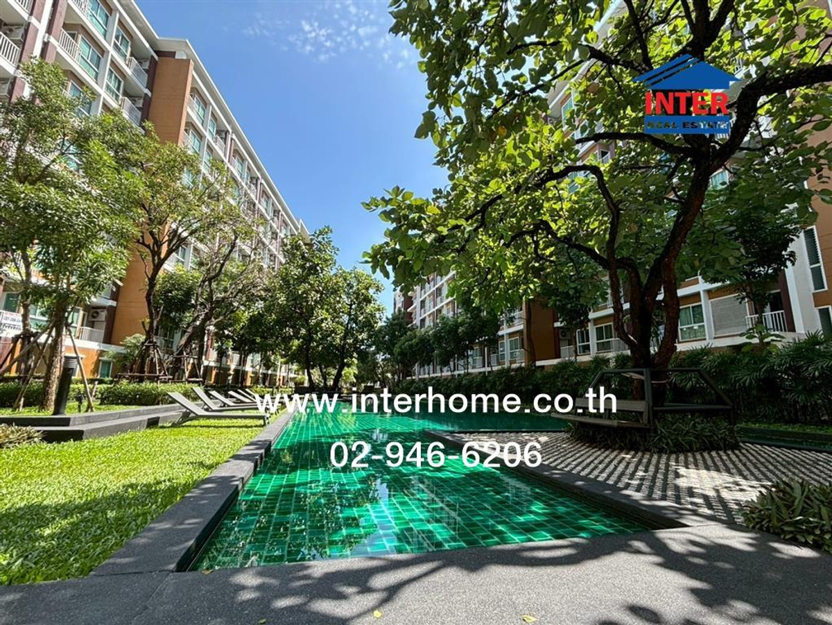 Condominium 33.04 sq m. V Condo Ekkamai-Ramintra Near the flea market along the expressway Praditmanutham Road, Ramindra Road, Bang Khen District, Bangkok Loading...