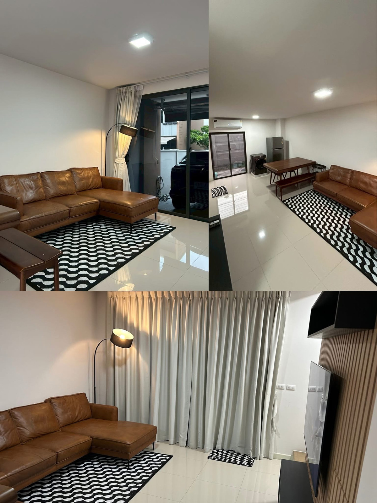 For RentTownhomeOnnut, Udomsuk : Townhome for rent Baan Klang Muang Sukhumvit-On Nut, beautifully decorated, near Seacon Square Mall, Srinakarin and BTS.