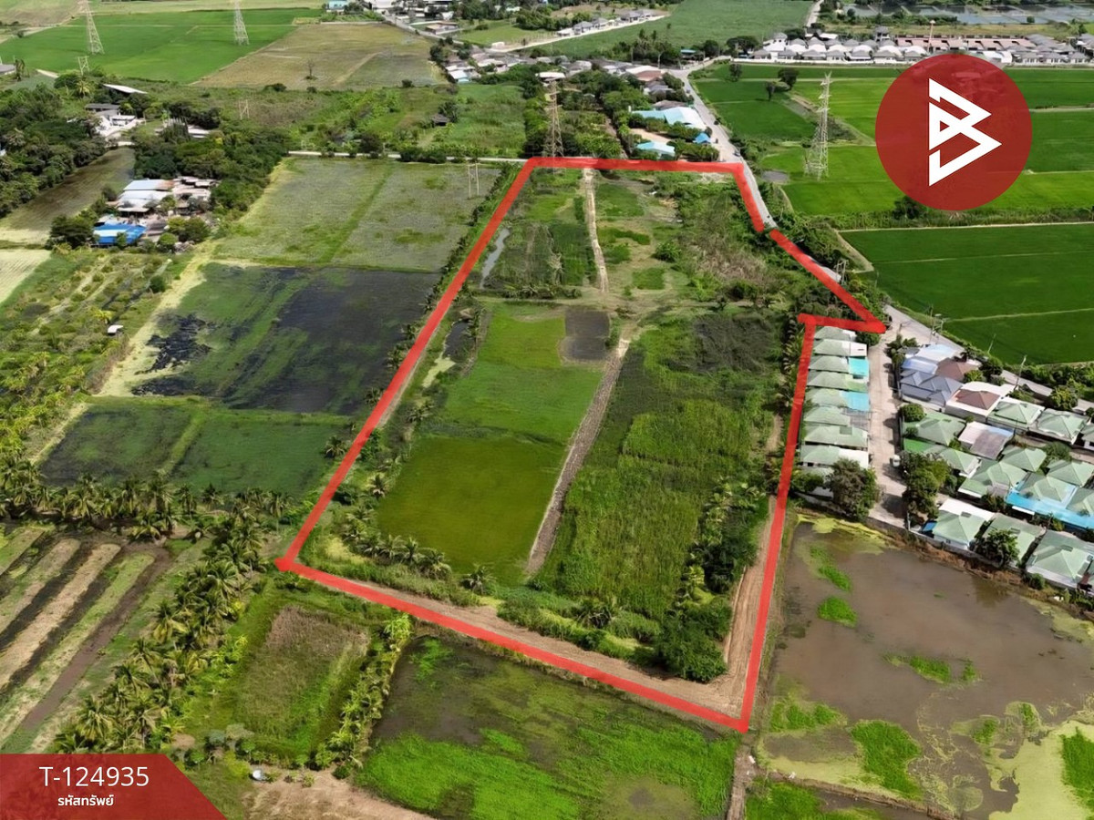 Urgent sale, corner plot of land, area 22 rai 2 ngan, Ban Pong, Ratchaburi, next to the road. Loading...