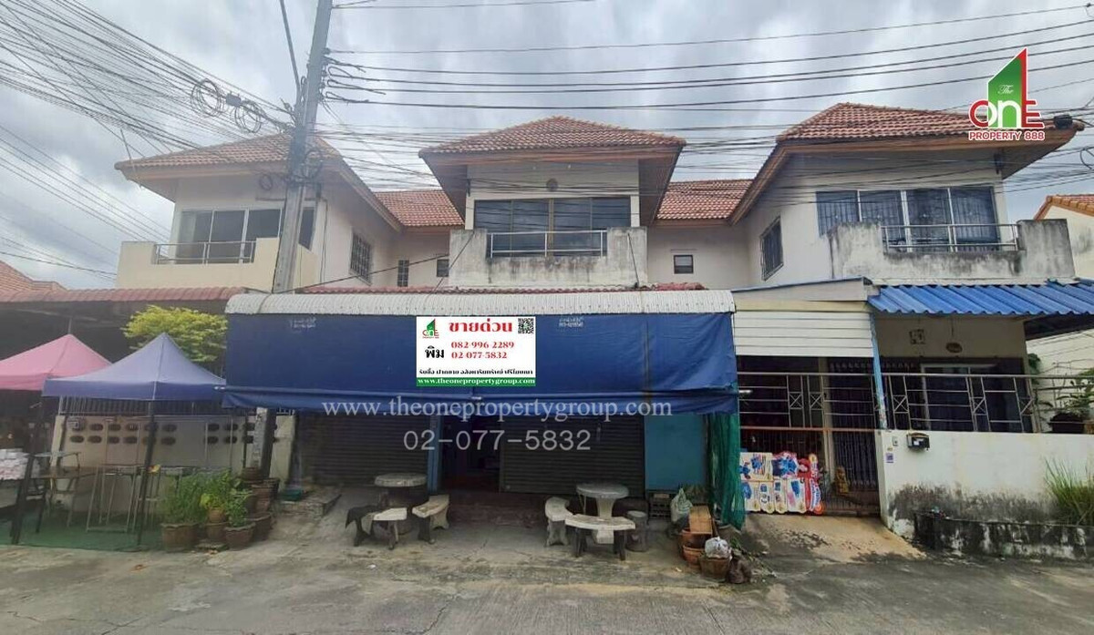 ขายทาวน์โฮมบางแค เพชรเกษม : ทาวน์เฮ้าส์ 2 ชั้น ม.อรุณทอง2 ซ.เพชรเกษม 69 ถนนเลียบคลองภาษีเจริญฝั่งเหนือ หนองแขม กรุงเทพมหานคร