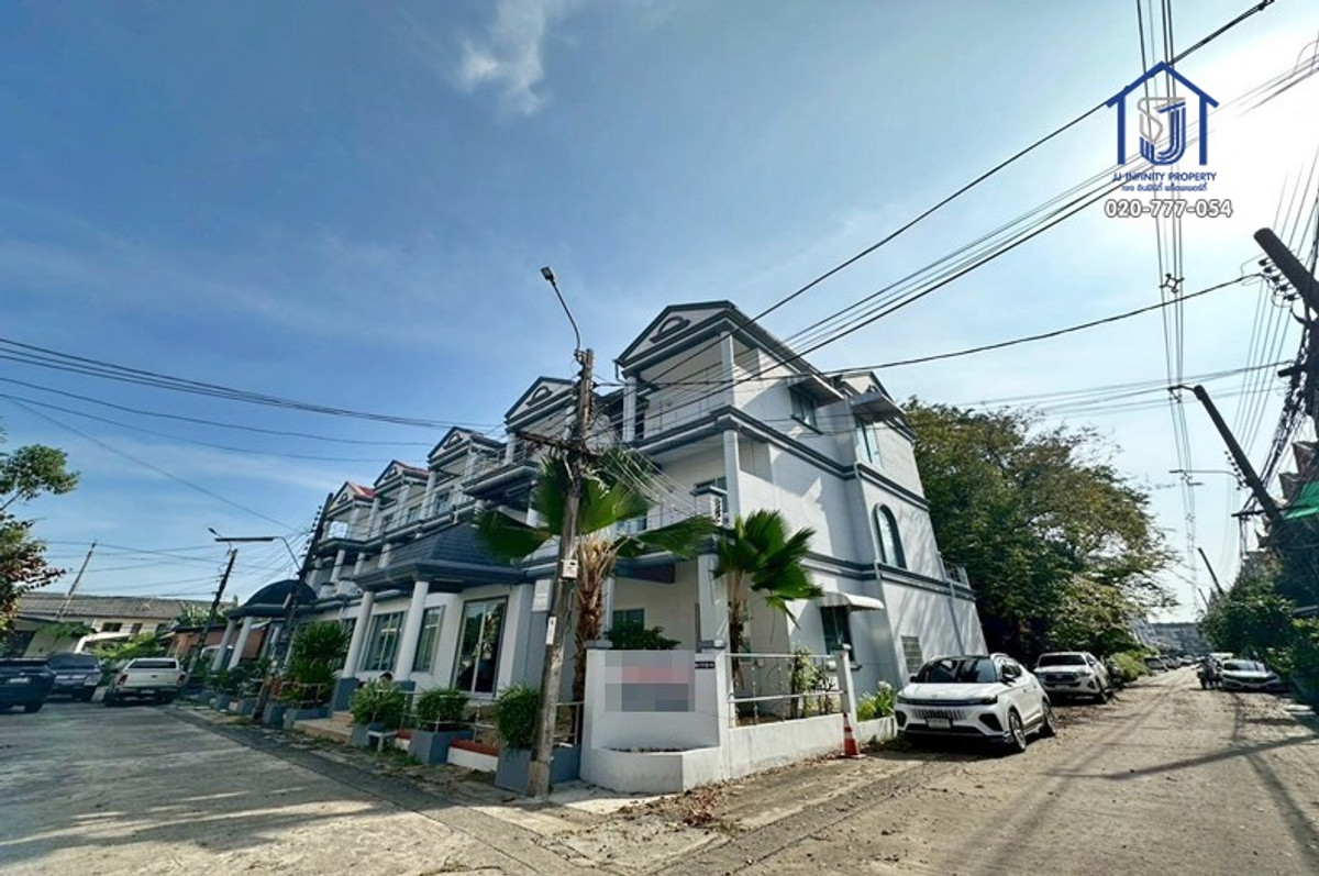 Home office for sale, 3 floors, 129.5 square meters, 5 units, Krung Thong Village, Project 5, Soi Nawamin 111, Intersection 1 (Kaset-Nawamin) Loading...
