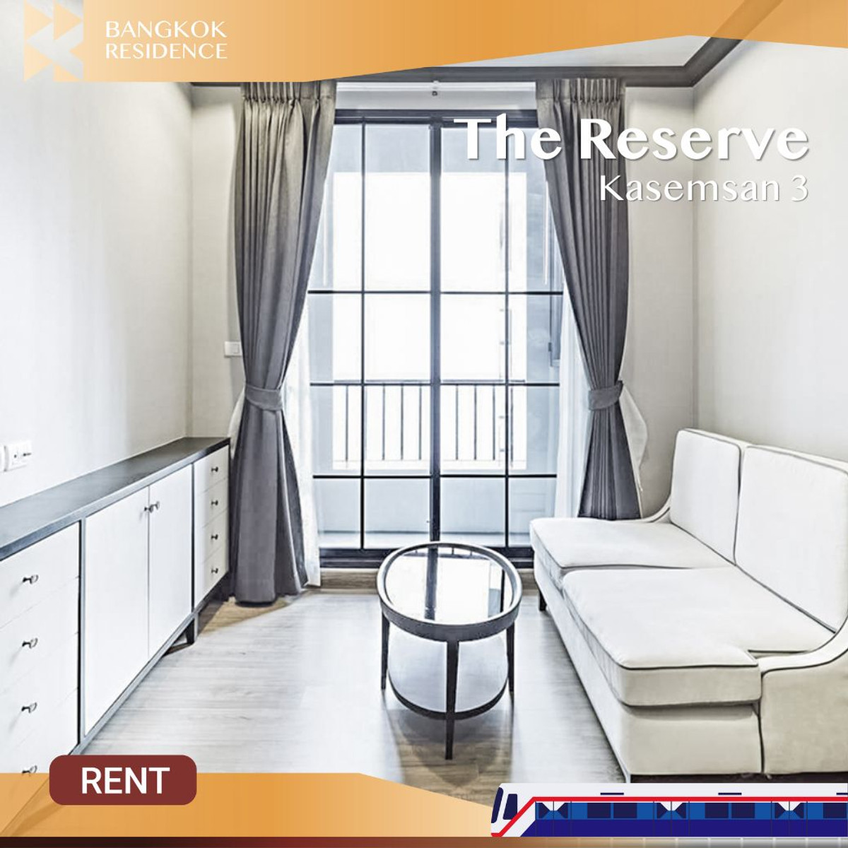 ให้เช่าคอนโดสยาม จุฬา สามย่าน :  The Reserve Kasemsan 3 🔥 ราคาดี! ยูนิตสวย ว่างพร้อมเช่า 💥ใกล้ BTS สนามกีฬาแห่งชาติ 
