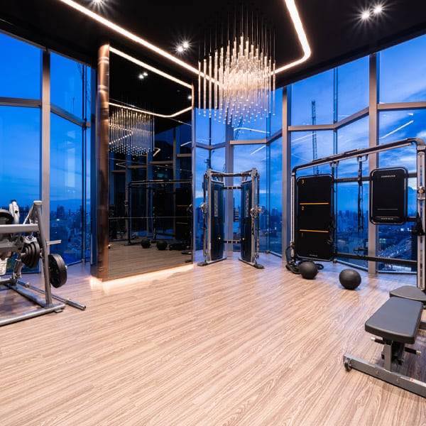 For RentCondoRama9, Petchburi, RCA : 🔥Urgent for rent🔥 Life Asoke-Rama 9, corner unit with city views, fully furnished, ready to move in, in the heart of Rama 9.