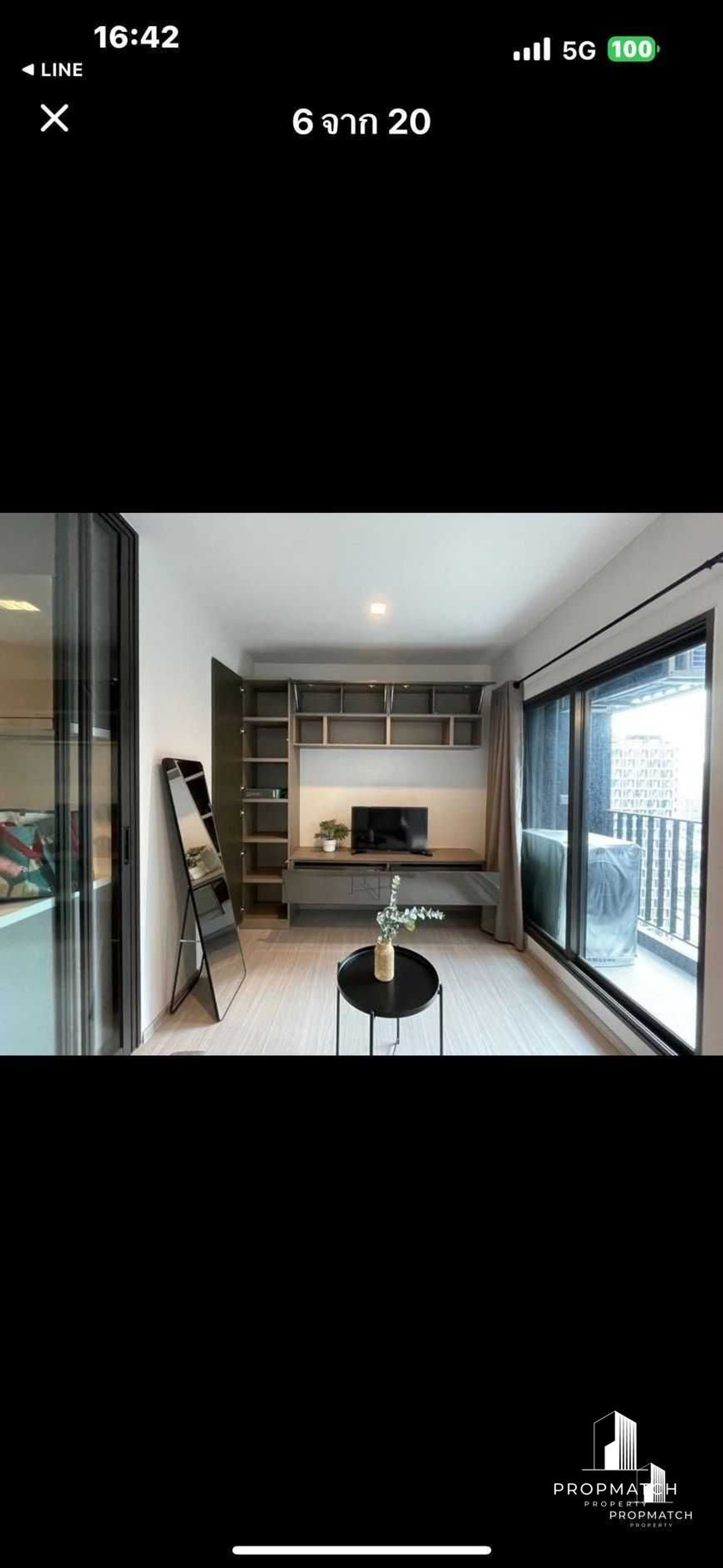 ให้เช่าคอนโดพระราม 9 เพชรบุรีตัดใหม่ RCA : ✨Flash Deal ✨Life Asoke-Rama 9( Studio Bed 1Bath 28SQM.) แต่งครบพร้อมอยู่ !! เพียง  18,500บาทต่อเดือน Tel.0981315848 @propmatch