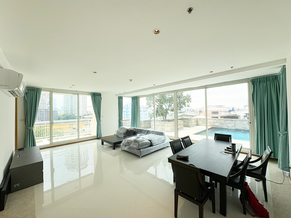 ขายคอนโดสาทร นราธิวาส : 💦✨ เพนท์เฮาส์พร้อมสระว่ายน้ำส่วนตัว – มีเพียง 4 ห้องเท่านั้นในทั้งโครงการ! ✨💦