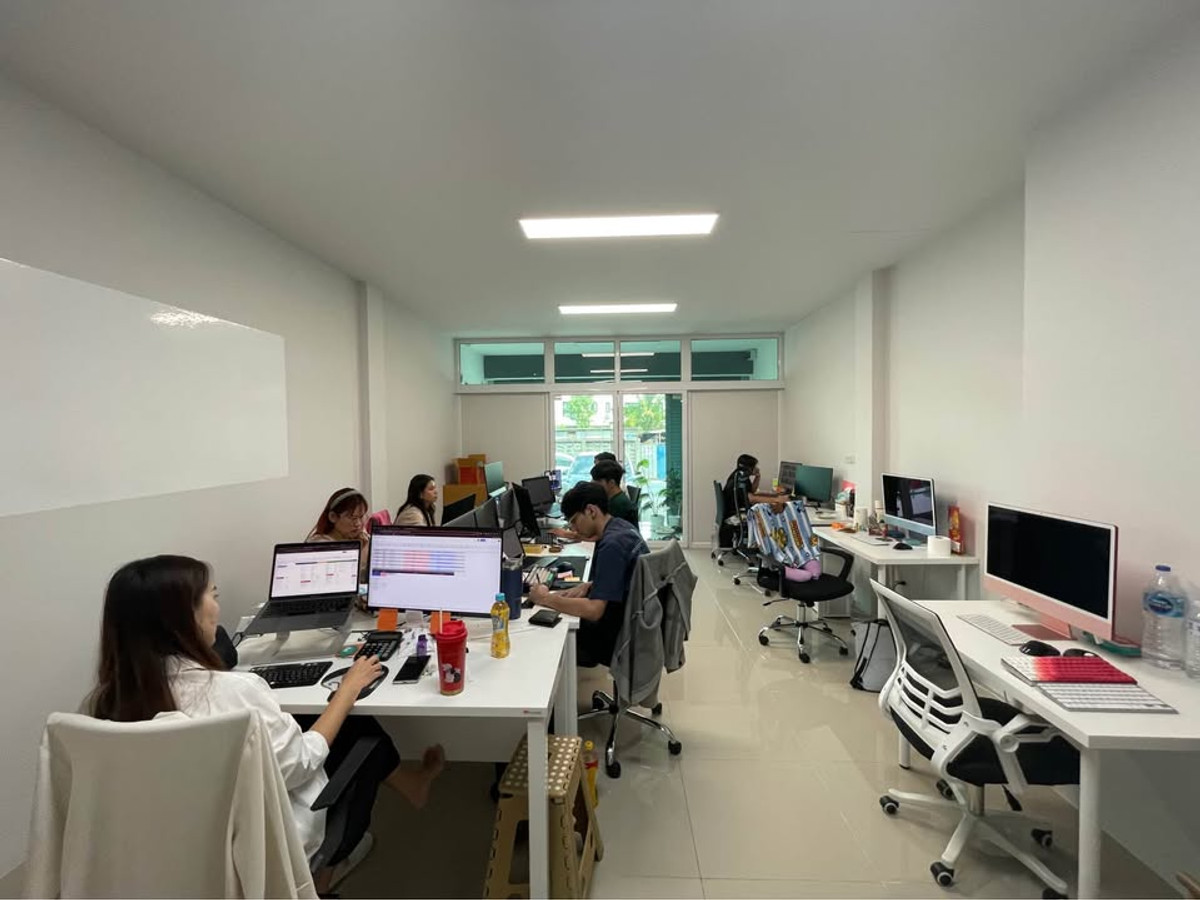 3-story home office with furniture, beautifully decorated, for rent in Tiwanon-Nonthaburi area, near BTS Samakkhi, only 1.3 km. Loading...