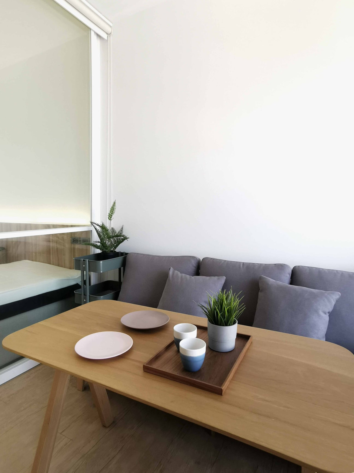 For RentCondoSiam Paragon ,Chulalongkorn,Samyan : Triple Y Residence【𝐑𝐄𝐍𝐓】🔥Spacious and comfortable room with a reading corner perfect for working/reading🔥  Contact Line ID: @hacondo