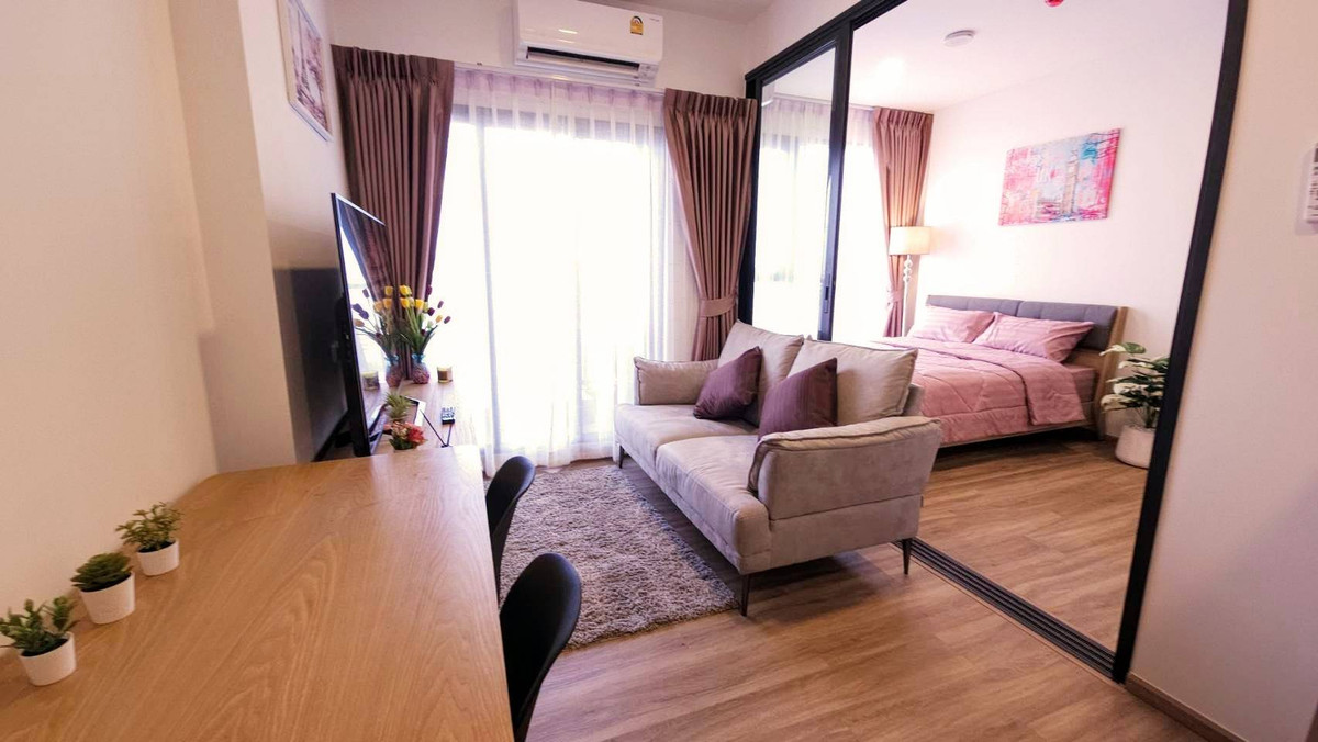ให้เช่าคอนโดรัชดา ห้วยขวาง : 🌿 ✨The Stage Mindscape✨🌿 1 Bed 1 Bath, Rental 16,000 Baht 