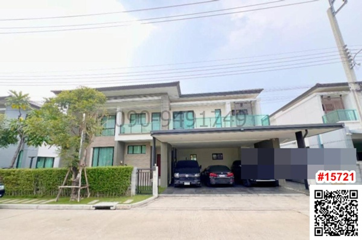 For RentHouseNonthaburi, Bang Yai, Bangbuathong : For rent, 2-story detached house, The City Ratchaphruek-Pinklao, near Central Westgate.