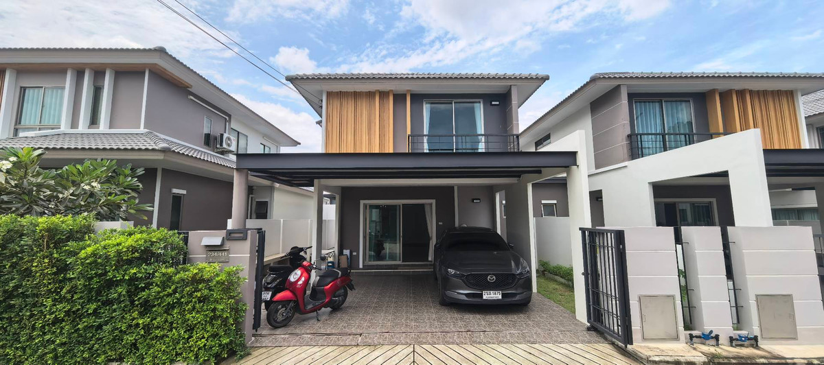 ขายบ้านพัทยา บางแสน ชลบุรี สัตหีบ : สัมผัสชีวิตใกล้ชิดธรรมชาติ ขายบ้านแฝด 2 ชั้น Life in The Garden โรงโป๊ะ มอเตอร์เวย์ ทำเลศักยภาพ ใกล้นิคมฯ–พัทยา