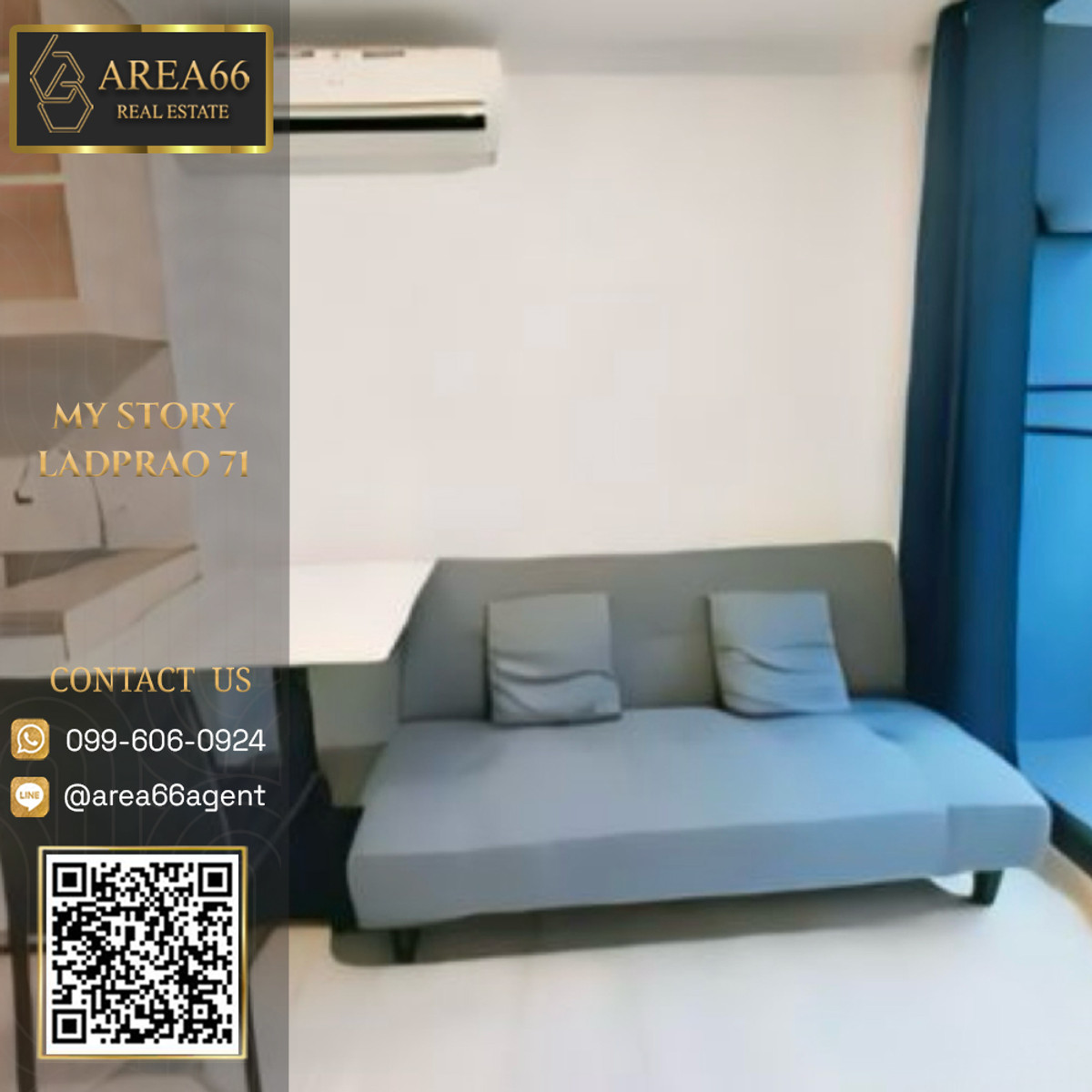 For SaleCondoChokchai 4, Ladprao 71, Ladprao 48, : 🔥 For sale!! Condo My story 71