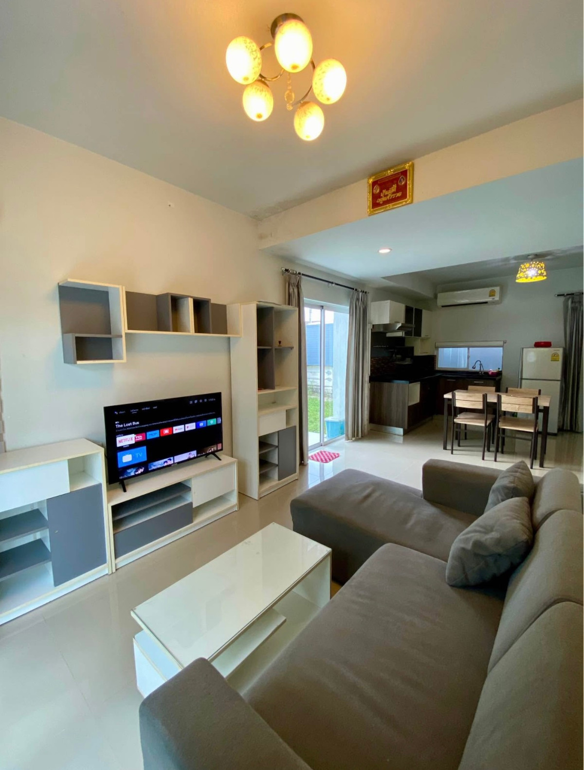 For RentTownhomeNonthaburi, Bang Yai, Bangbuathong : House for sale/rent Areeya The Color (Sai ​​Noi) with furniture.