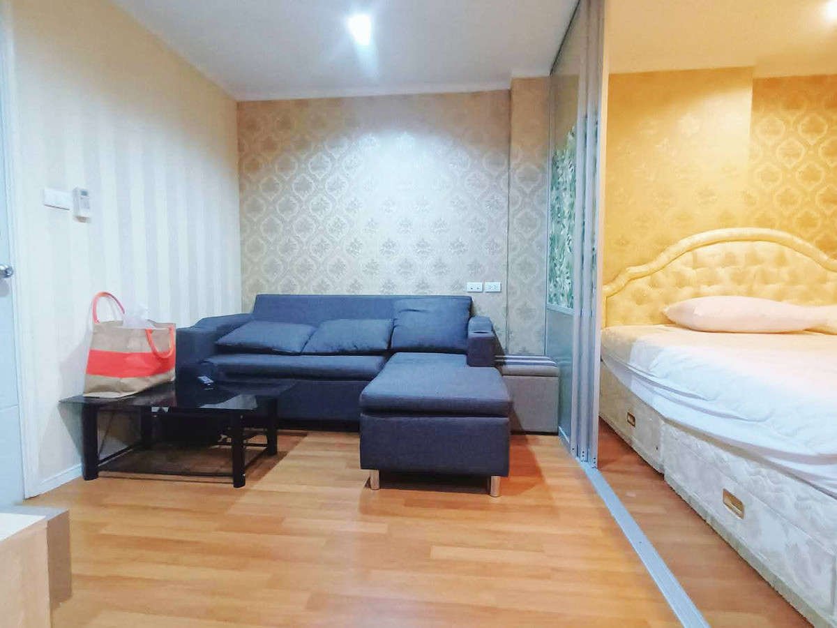 For RentCondoRama9, Petchburi, RCA : For rent, Lumpini Park Rama 9-Ratchada, 11,000/month, 26 sq m., 1 bedroom, fully furnished, garden view, near MRT Rama 9, Central Rama 9.
