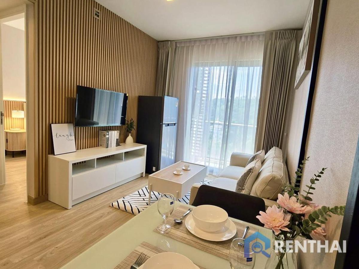 For SaleCondoPattaya, Bangsaen, Chonburi : Fully Furnished 1bed Unixx South Pattaya Condo at 2.359 Mb with Parking & Gym