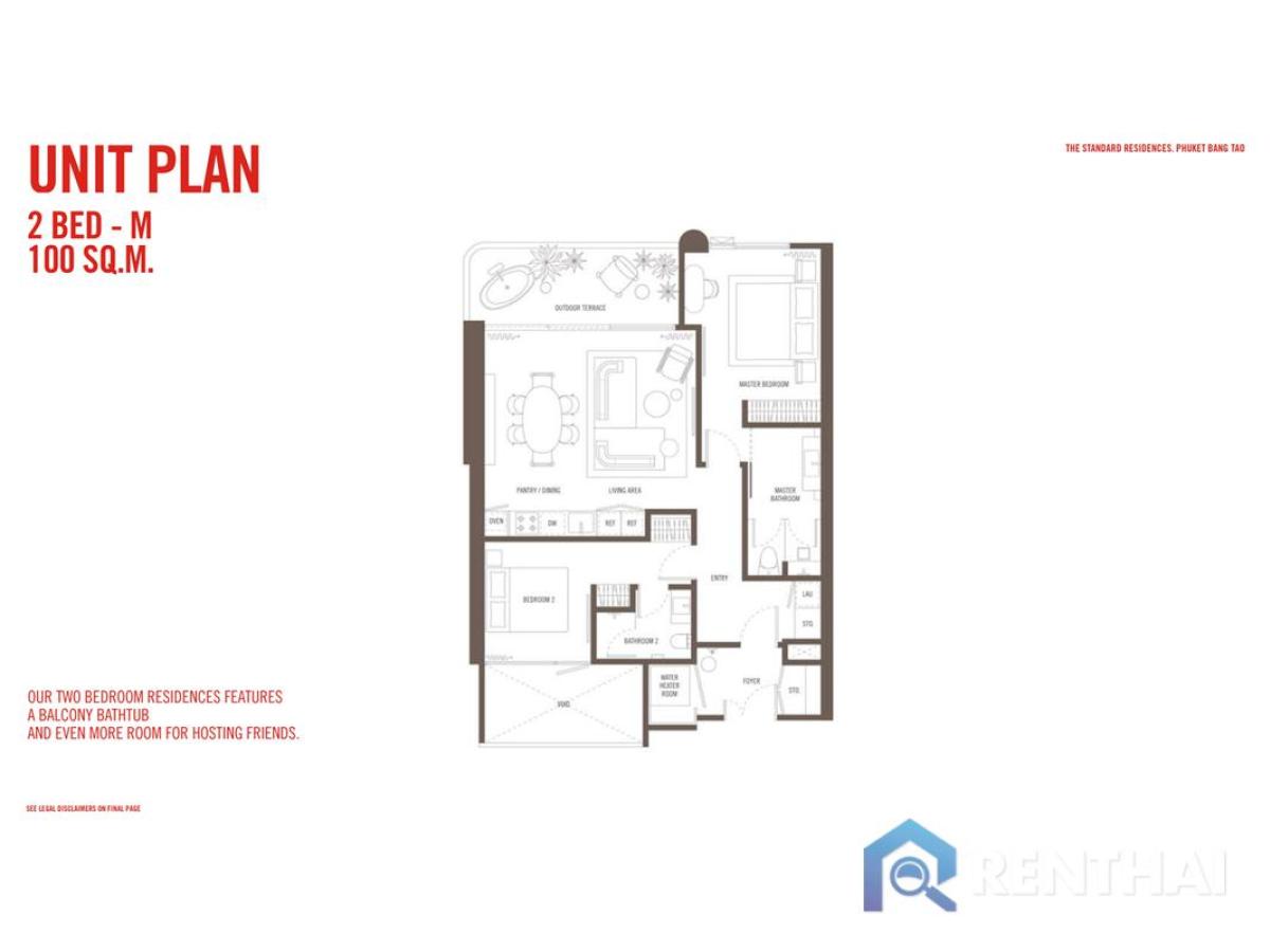 ขายคอนโดภูเก็ต : 2 นอน 100 ตรม