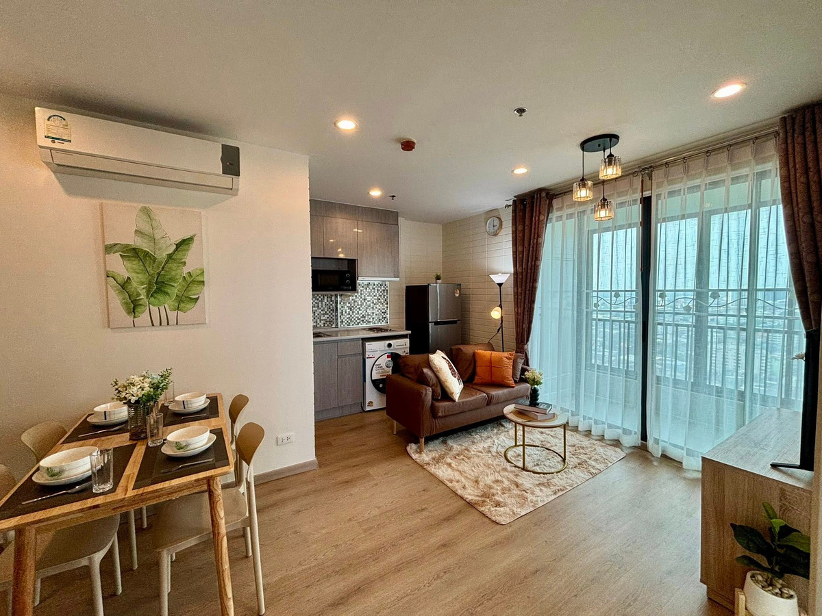 ให้เช่าคอนโดท่าพระ ตลาดพลู วุฒากาศ : ⭐️ Ideo Sathorn - Thapra ⭐️ 2 ห้องนอน 1 ห้องน้ำ 45 ตรม. ห้องสวยมากตกแต่งน่าอยู่ พร้อมเฟอร์นิเจอร์ครบ