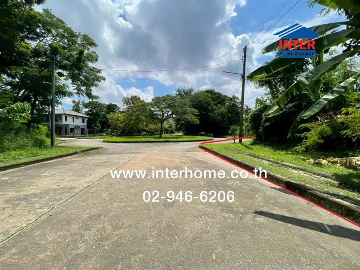 For SaleLandPathum Thani,Rangsit, Thammasat : Empty land 202 sq m. Siwalee Rangsit Village 1, Soi Rangsit-Nakhon Nayok 50. Rangsit-Nakhon Nayok Road, Thanyaburi, Pathum Thani