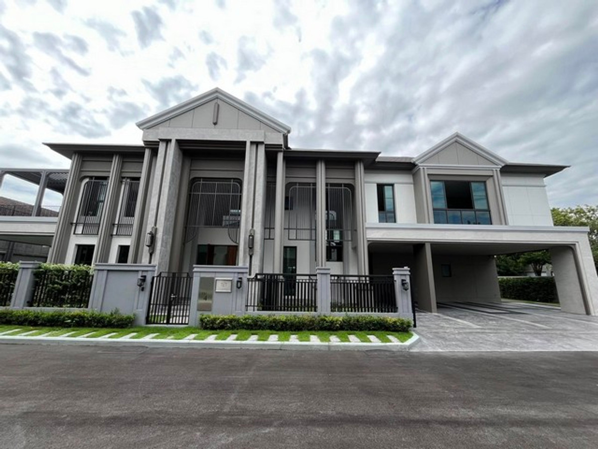 ขายบ้านปิ่นเกล้า จรัญสนิทวงศ์ : ขายบ้านเดี่ยว แกรนด์ บางกอก บูเลอวาร์ด ปิ่นเกล้า-กาญจนา ที่ดิน 190 ตารางวา พื้นที่ 817 ตร.ม. Pool villa