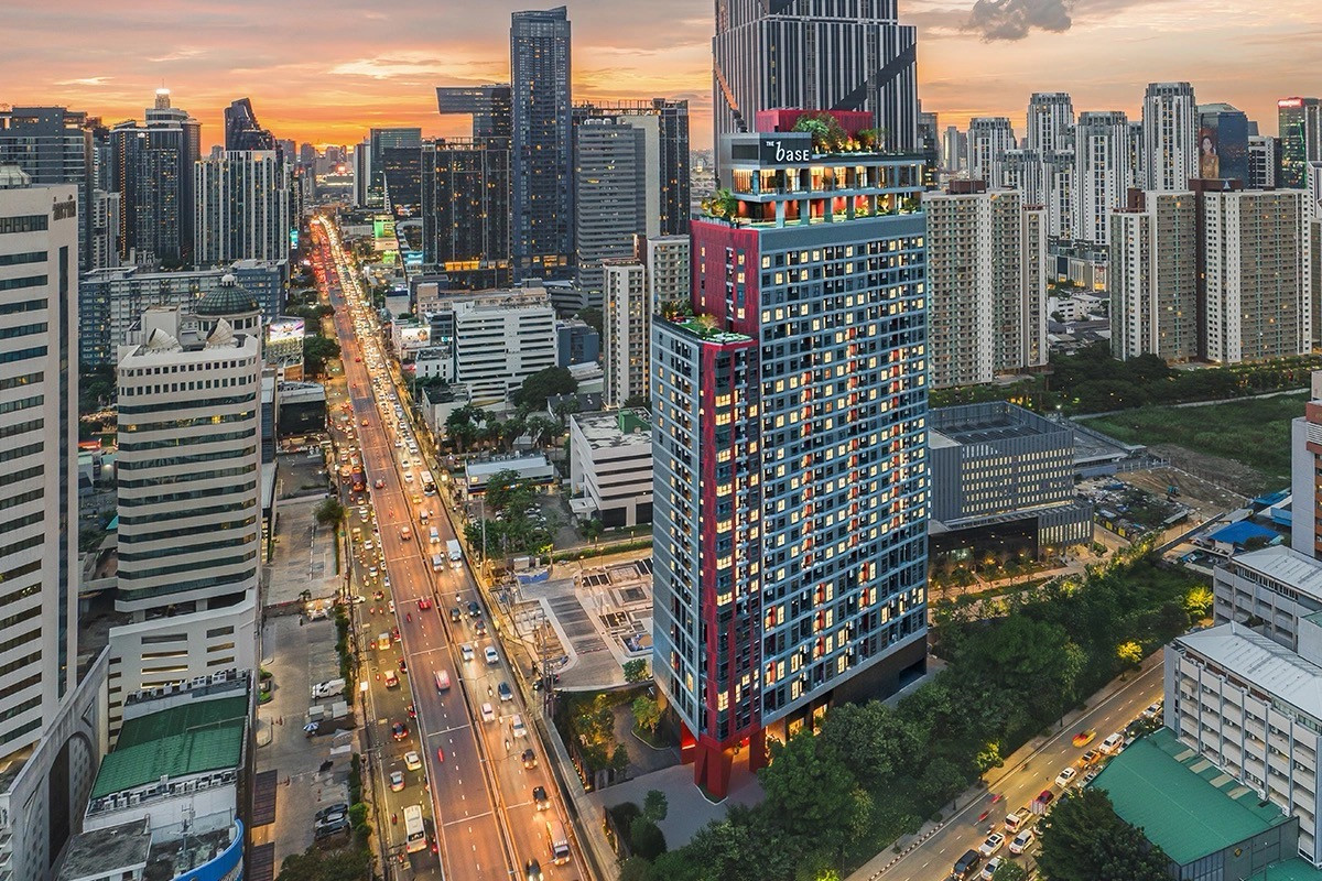 For SaleCondoRama9, Petchburi, RCA : The Base Urban Rama9 1 bedroom 28 sq m. Price 3,790,000 baht 📞0659826412/ Line : chatt.06