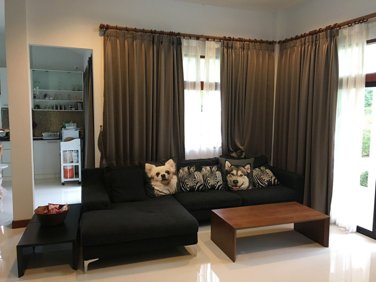 บ้านในโครงการ ให้เช่าเดือนละ 32,000 บาท ใกล้สนามกอล์ฟกรีนวัลเล่ย์ No.10H217 Loading...