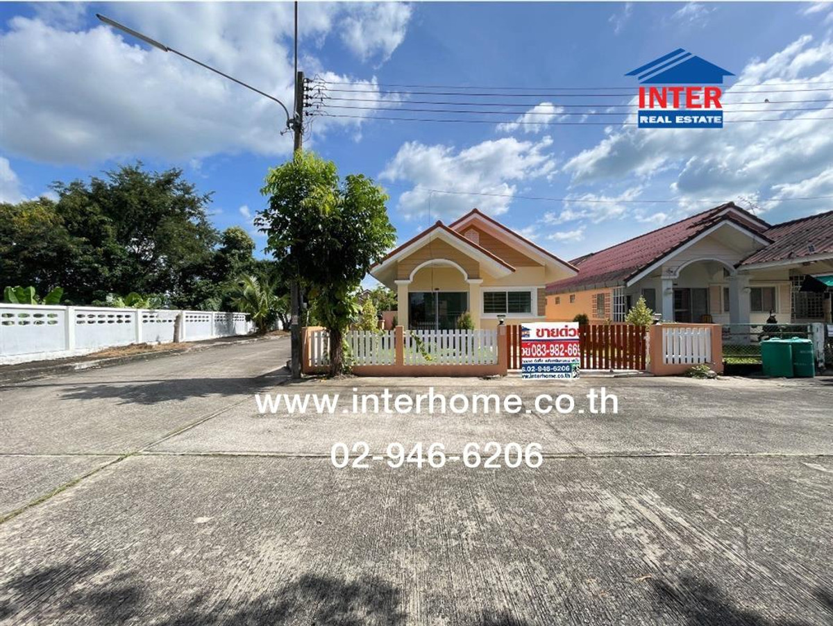 For SaleHouseNakhon Nayok : Single house, 1 floor, 40 sq m, Phu Pha Lom Village. Bypass Nakhon Nayok city Bung Krabao Intersection Rangsit-Nakhon Nayok Road, Suwannason Road, Mueang Nakhon Nayok, Nakhon Nayok