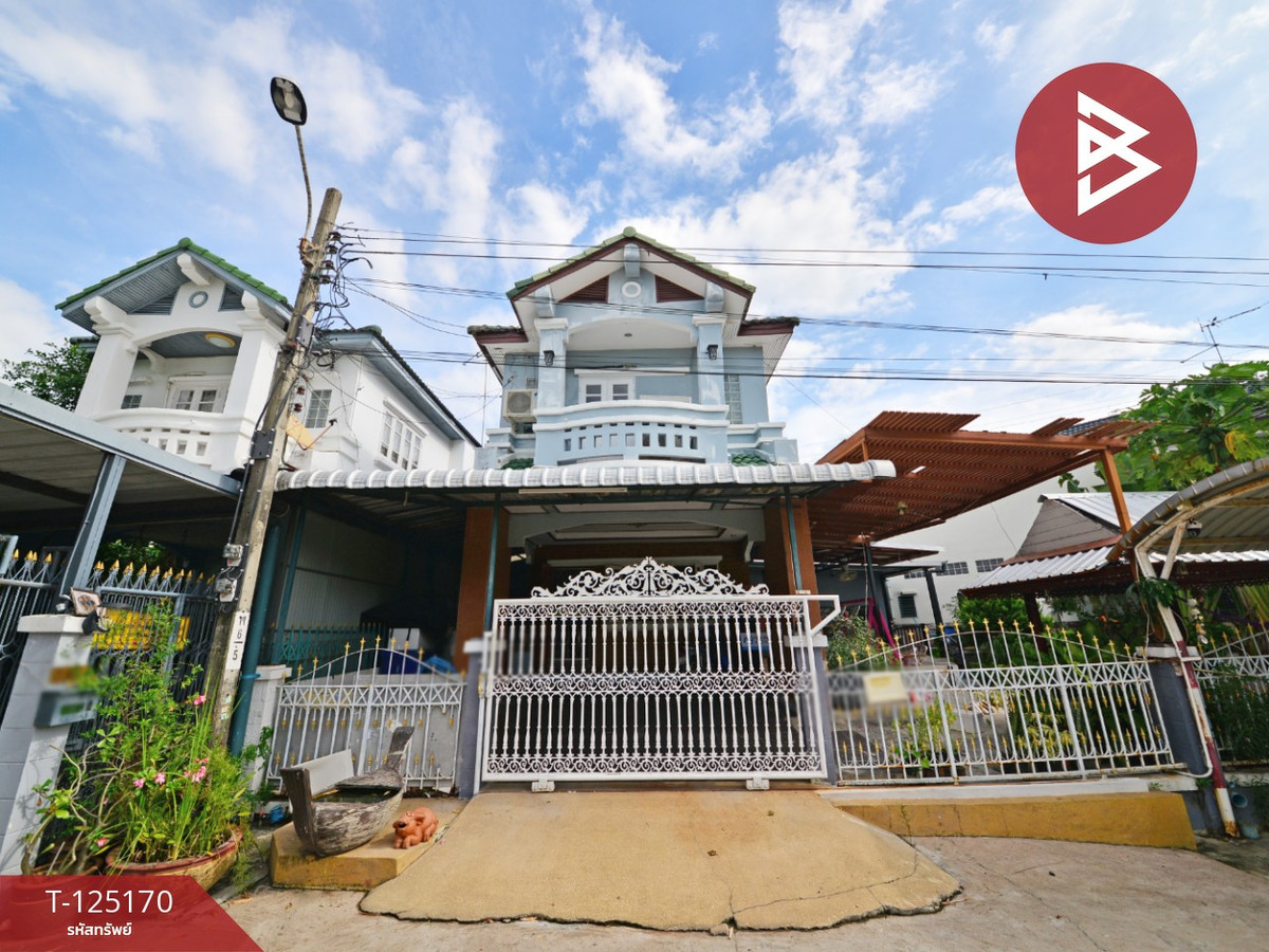 ขายสมุทรปราการ สำโรง : ขายบ้านแฝด หมู่บ้านนันทนาการ์เด้นท์ บางปลา สมุทรปราการ