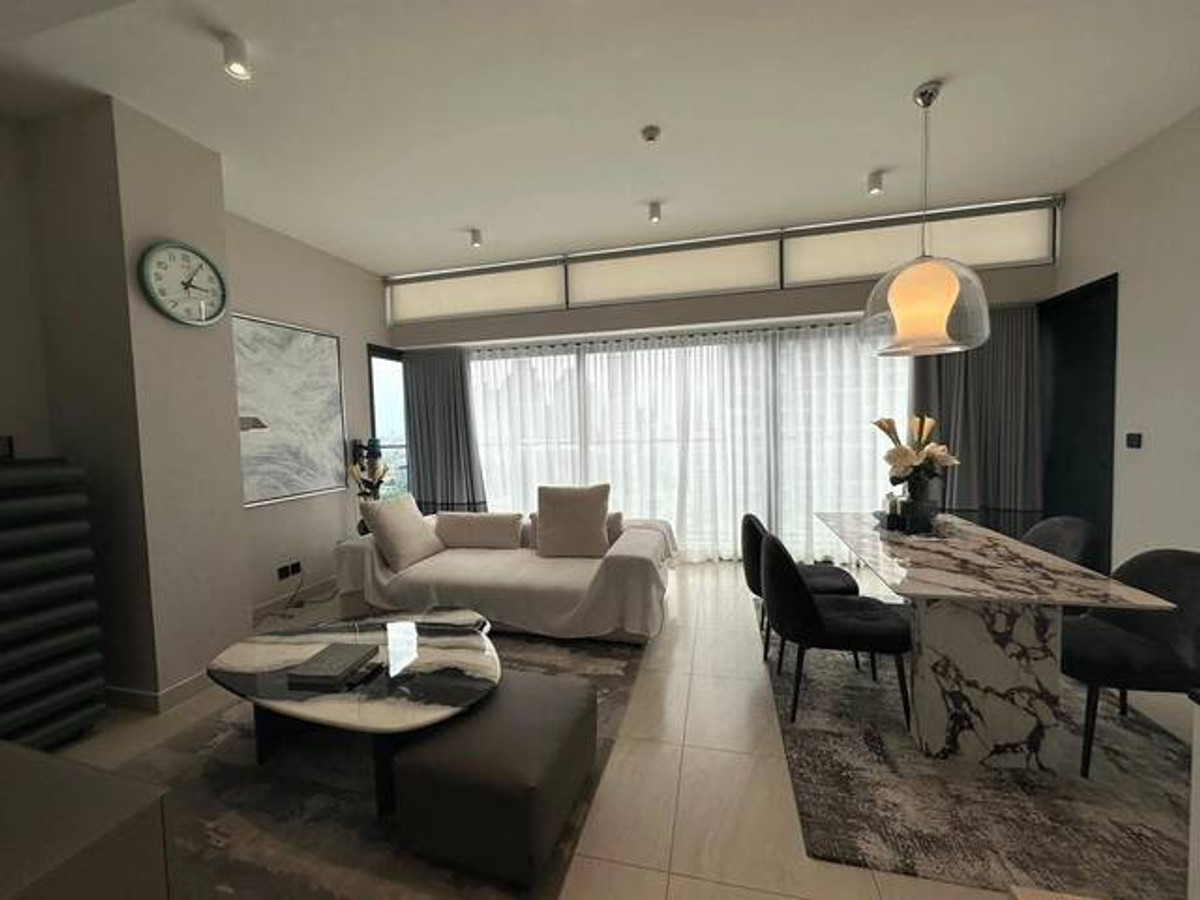 For RentCondoSathorn, Narathiwat : Spacious 2-Bedroom Condo for Rent at Tait Sathorn 12, Just Steps from BTS St. Louis