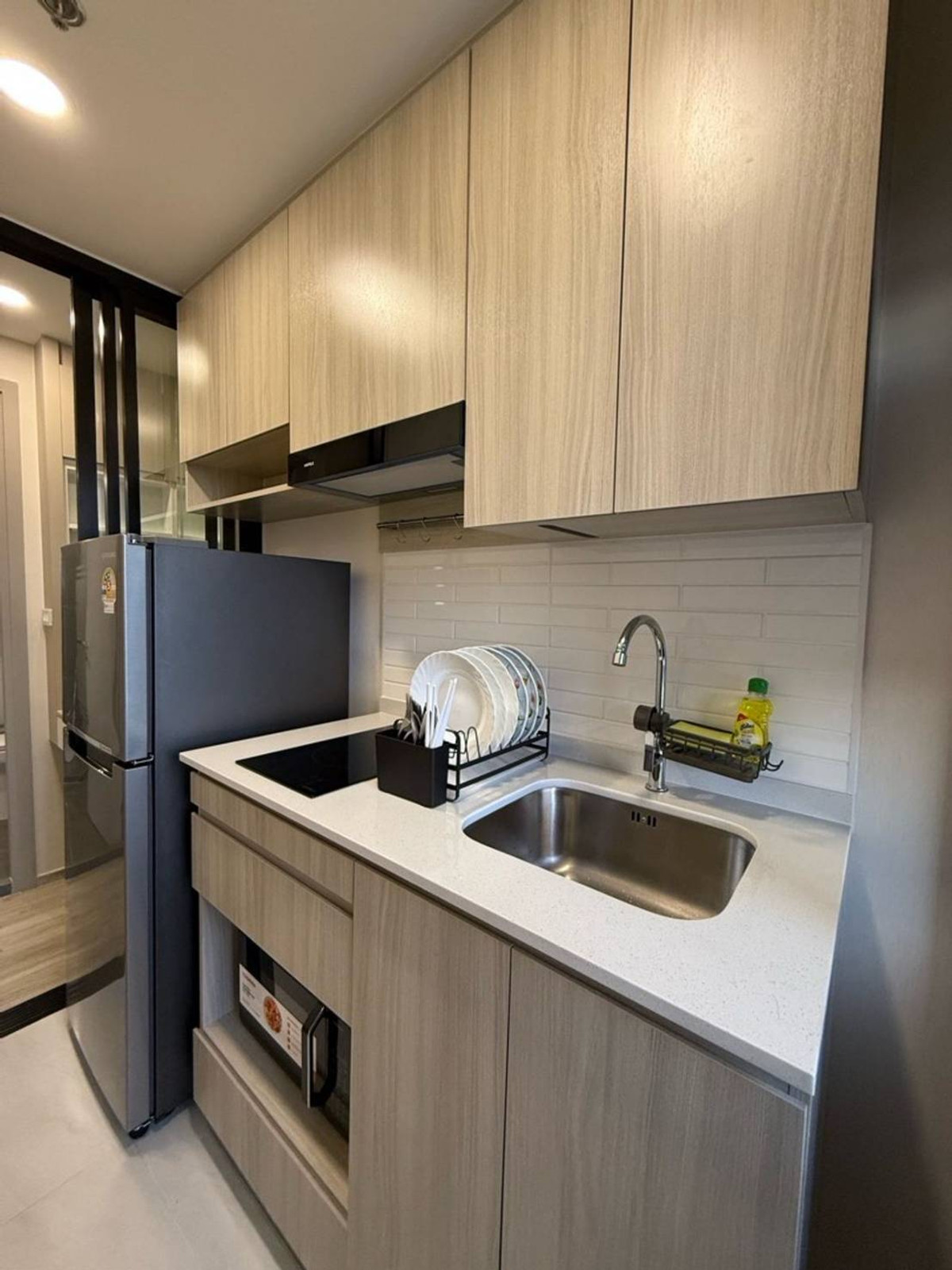 For RentCondoSamut Prakan,Samrong : Condo for rent: Origin Plug and Play Srinakarin, near JAS Urban Srinakarin, just 1 minute.