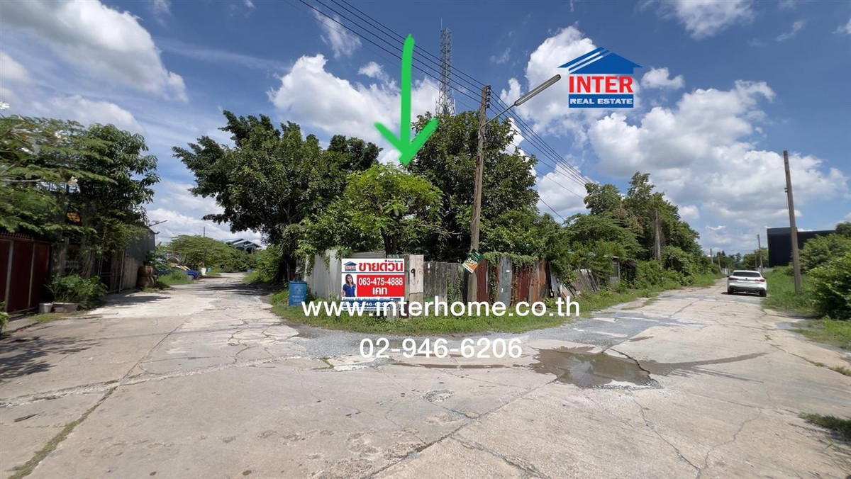 For SaleLandNakhon Pathom : Empty land 245 sq m. Empty land, Soi Parichat Village. (Soi Krathum Lom 3) near Mahidol University, Salaya, Phutthamonthon Sai 4 Road. Borommaratchachonnani Road, Sam Phran, Nakhon Pathom