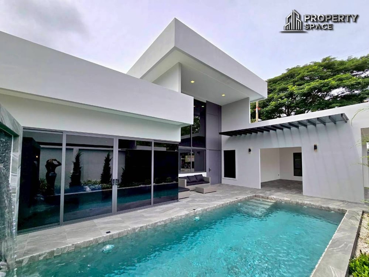For SalePattaya, Bangsaen, Chonburi : Modern Luxury 3 Bedroom Pool Villa In Pacific Lake East Pattaya For Sale