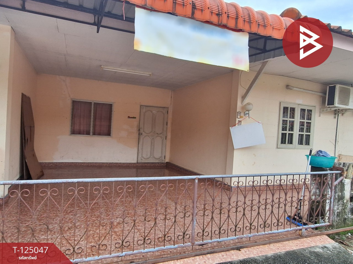 For SaleTownhomeNakhon Si Thammarat : Single-storey townhouse for sale Sai Thong Village, Nakhon Si, Mueang Nakhon Si Thammarat Near the community