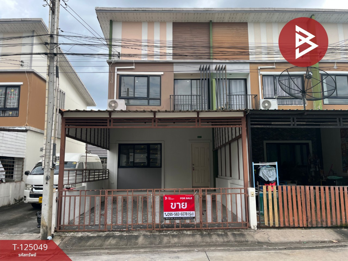 For SaleTownhomePattaya, Bangsaen, Chonburi : Townhouse for sale behind the edge SC Village Eastern-Bowin Chonburi