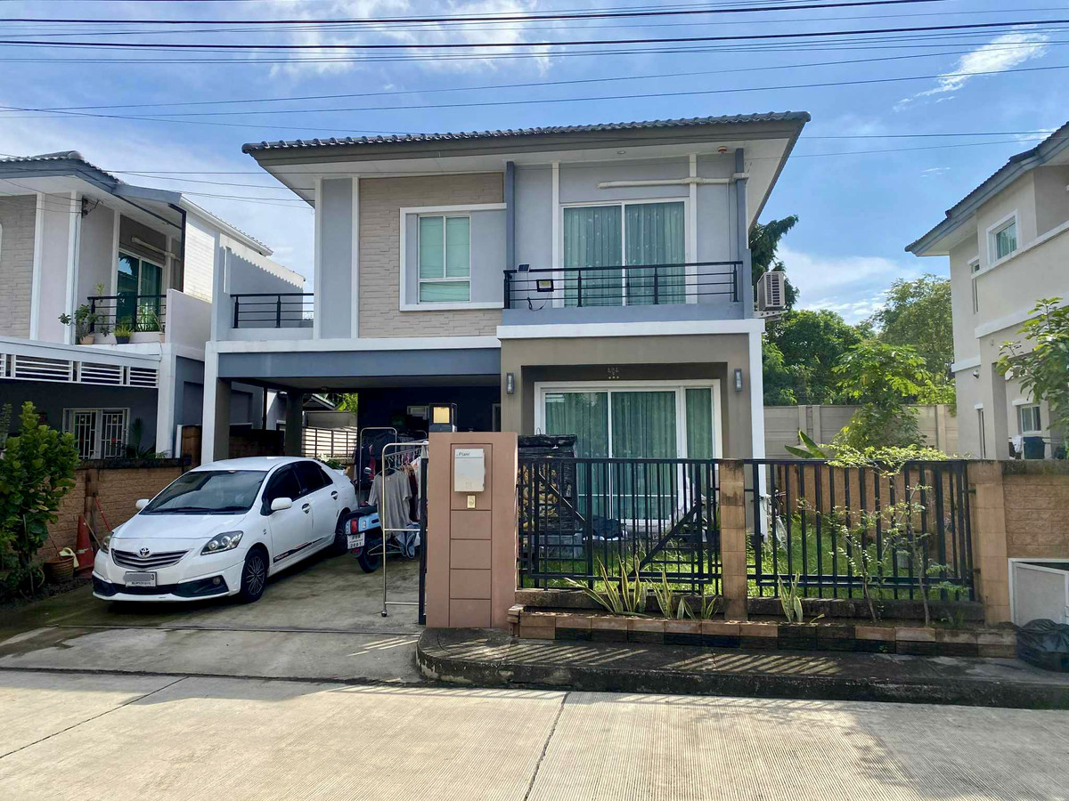 For SaleSamut Prakan,Samrong : Semi-detached house for sale, The Plant Village, Thepharak.