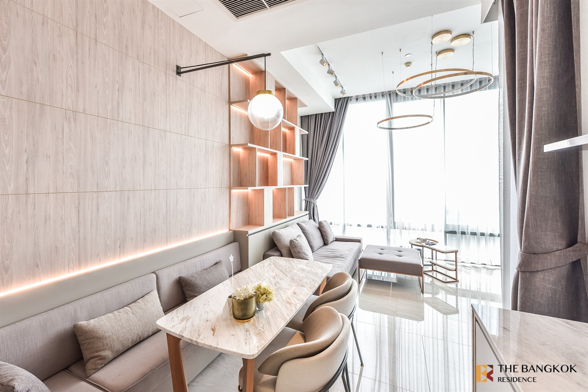 For SaleCondoSilom, Saladaeng, Bangrak : Elegant luxury condominium for sale in Silom — beautifully designed and ready to move in🏆🏆Ashton Silom By Jinyanaz 🥇🥇