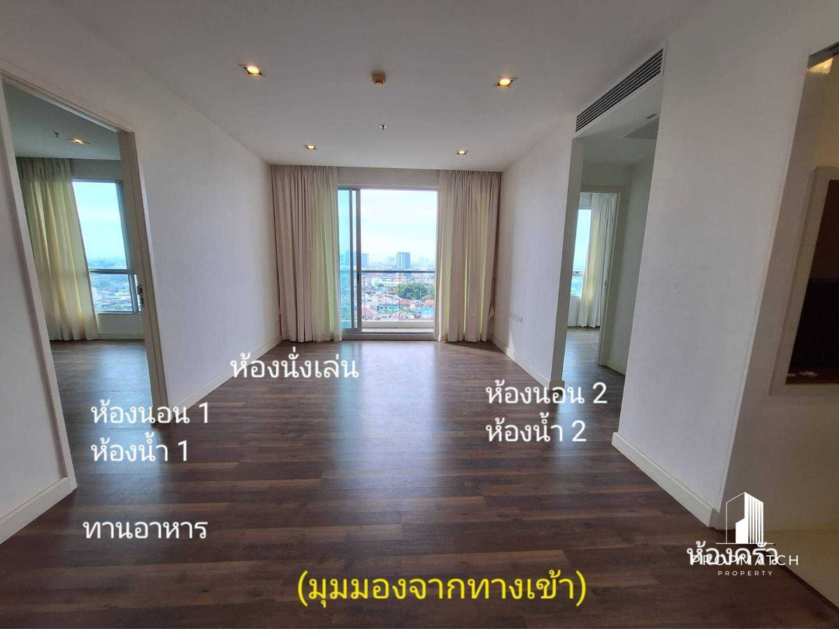 For SaleCondoThaphra, Talat Phlu, Wutthakat : ✨Flash Deal ✨The Room Sathorn - Taksin (2Bed 2Bath 68SQM.) ready to move in! Only 5,700,000 baht Tel.0981315848 @propmatch