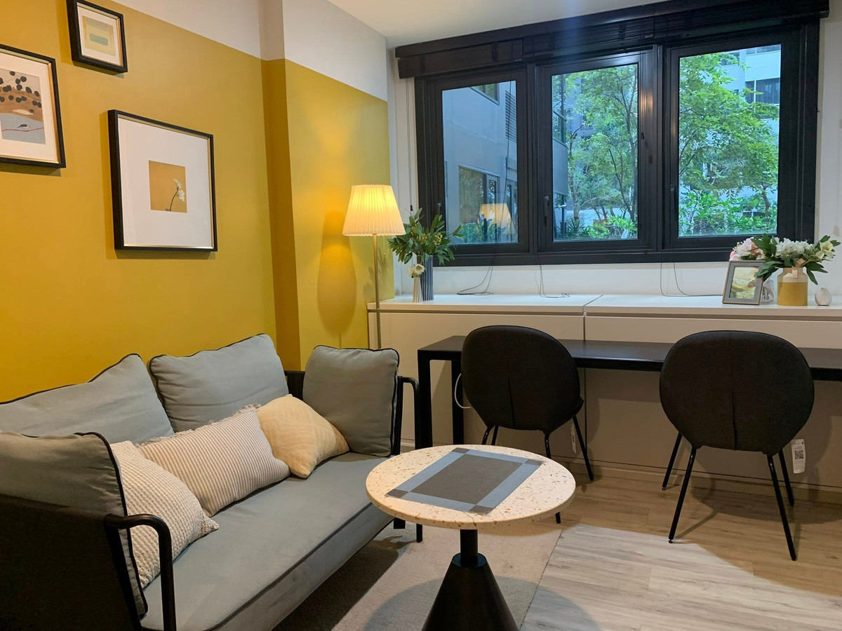 ให้เช่าคอนโดรัชดา ห้วยขวาง : PFD-07322 ให้เช่า / ขาย คอนโด เอ็กซ์ที ห้วยขวาง ( XT Huaikhwang )  นัดชมห้อง ■ line : @propertyfinder	