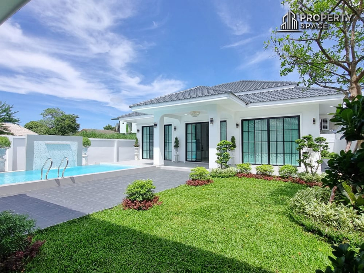 For SalePattaya, Bangsaen, Chonburi : Brand New 3 Bedroom Pool Villa In Soi Siam Country Club Pattaya For Sale