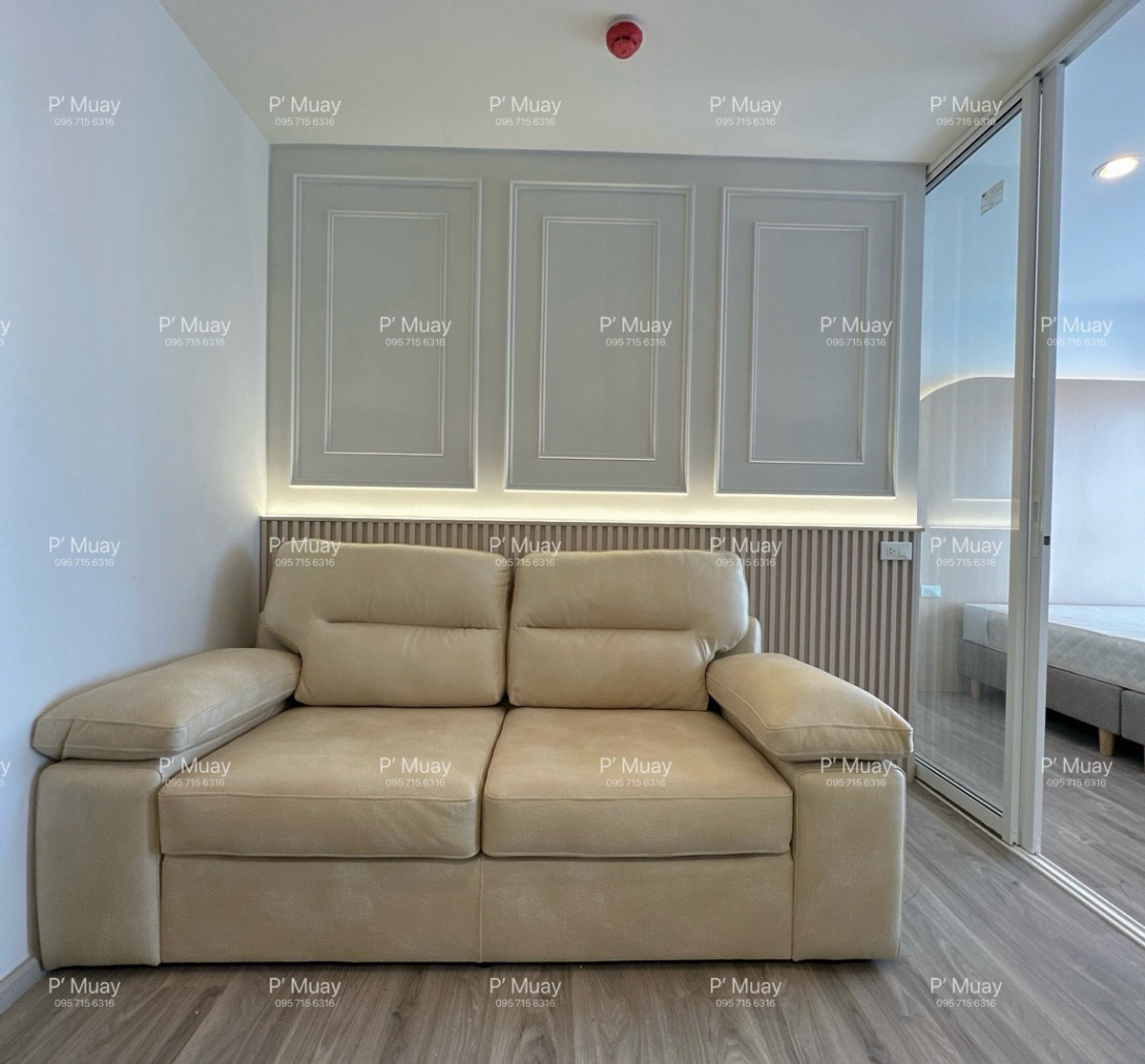 ให้เช่าคอนโดบางนา แบริ่ง ลาซาล : 🎉ให้เช่า ห้องใหม่มือ 1  🎉 ❄️ไม้ สีน้ำตาลอ่อน❄️#RegentHomeBangna ตึก 🅰️ บิ้วอิน สวย🌟 มี Walk-in closet 🌟 📱Digital door lock📱#BTSบางนา เพียง 5 นาที ❤️ค่าเช่า 12,000 บาท