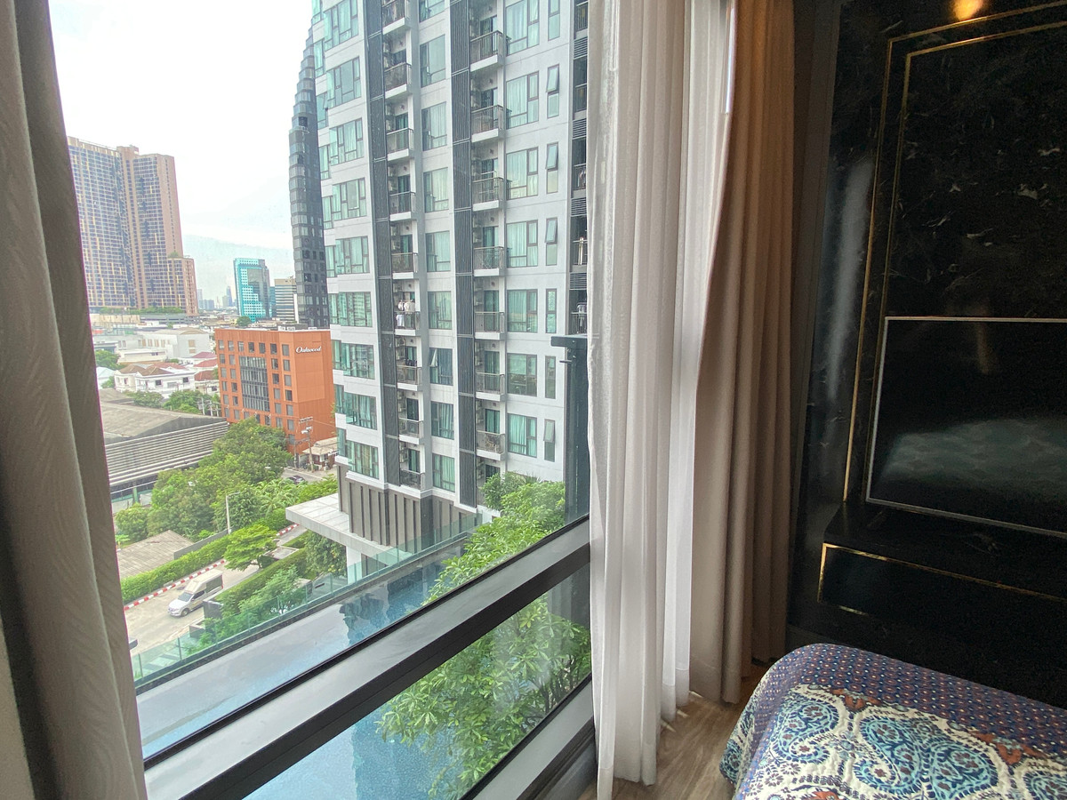 คอนโดสุขุมวิท อโศก ทองหล่อ : ให้เช่า/ขาย Rhythm Sukhumvit 36–38 (ริธึ่ม สุขุมวิท 36–38) ชั้น 9 | ขนาด 34 ตร.ม. | 1 ห้องนอน 1 ห้องน้ำ เช่า 35,000 บาท/เดือน | ขาย 7,800,000 บาท