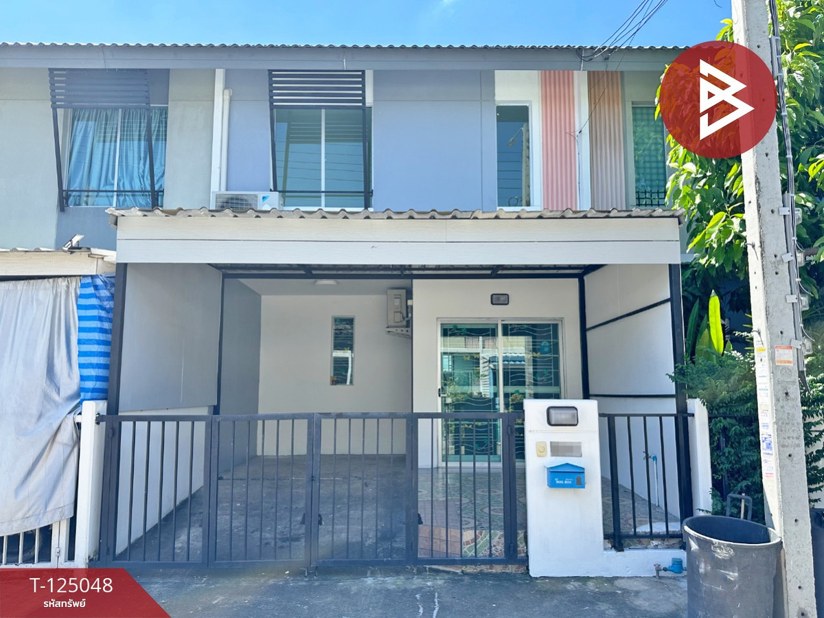 For SaleLandSamut Prakan,Samrong : Townhouse for sale Pruksa Village 87/2 Srinakarin-Bangna Samut Prakan, ready to move in.
