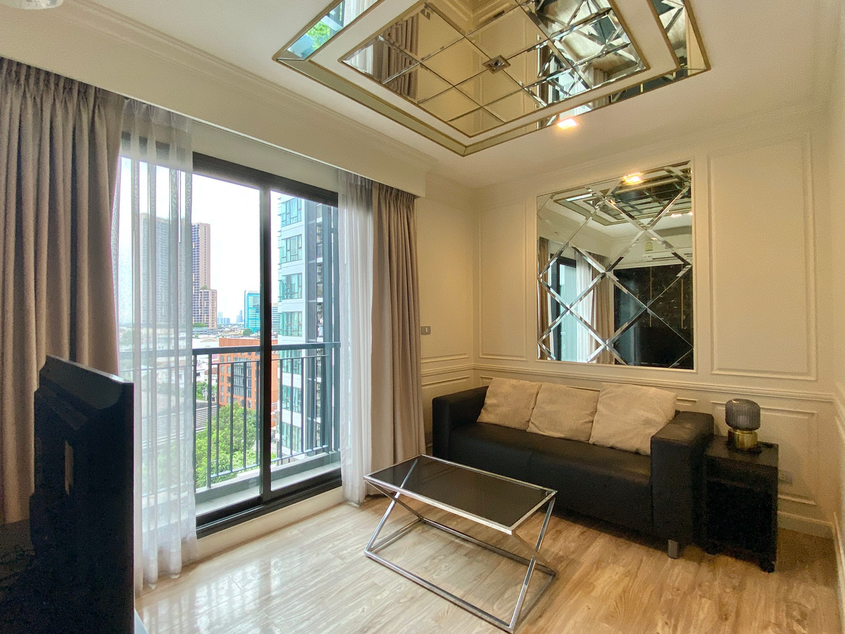 คอนโดสุขุมวิท อโศก ทองหล่อ : ให้เช่า/ขาย Rhythm Sukhumvit 36–38 (ริธึ่ม สุขุมวิท 36–38) ชั้น 9 | ขนาด 34 ตร.ม. | 1 ห้องนอน 1 ห้องน้ำ เช่า 35,000 บาท/เดือน | ขาย 7,800,000 บาท