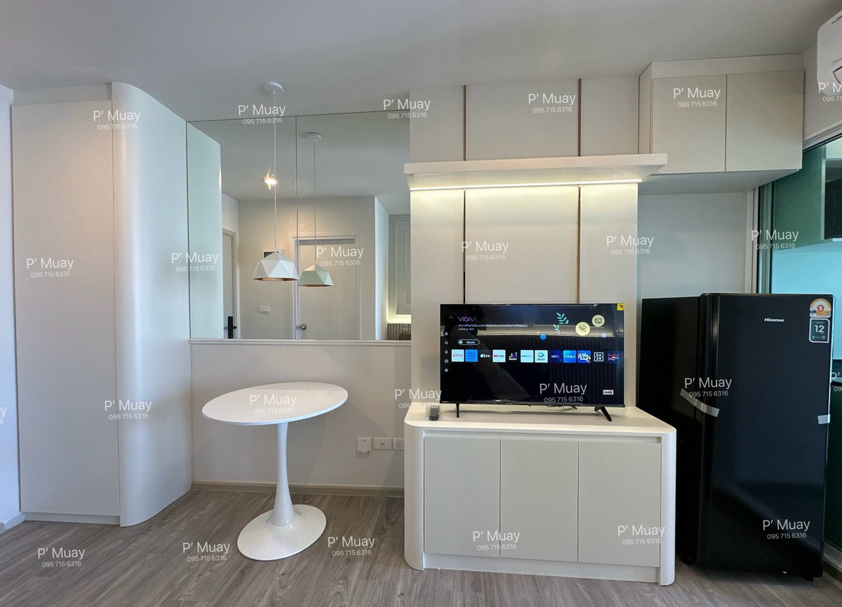 For RentCondoBangna, Bearing, Lasalle : 🎉For rent, new room, first hand 🎉 ✨Bright white ✨#RegentHomeBangna building 🅰️ beautiful built-ins 🌟 has walk-in closet 🌟 📱Digital door lock📱#BTS Bangna only 5 minutes ❤️ Rent 12,000 baht